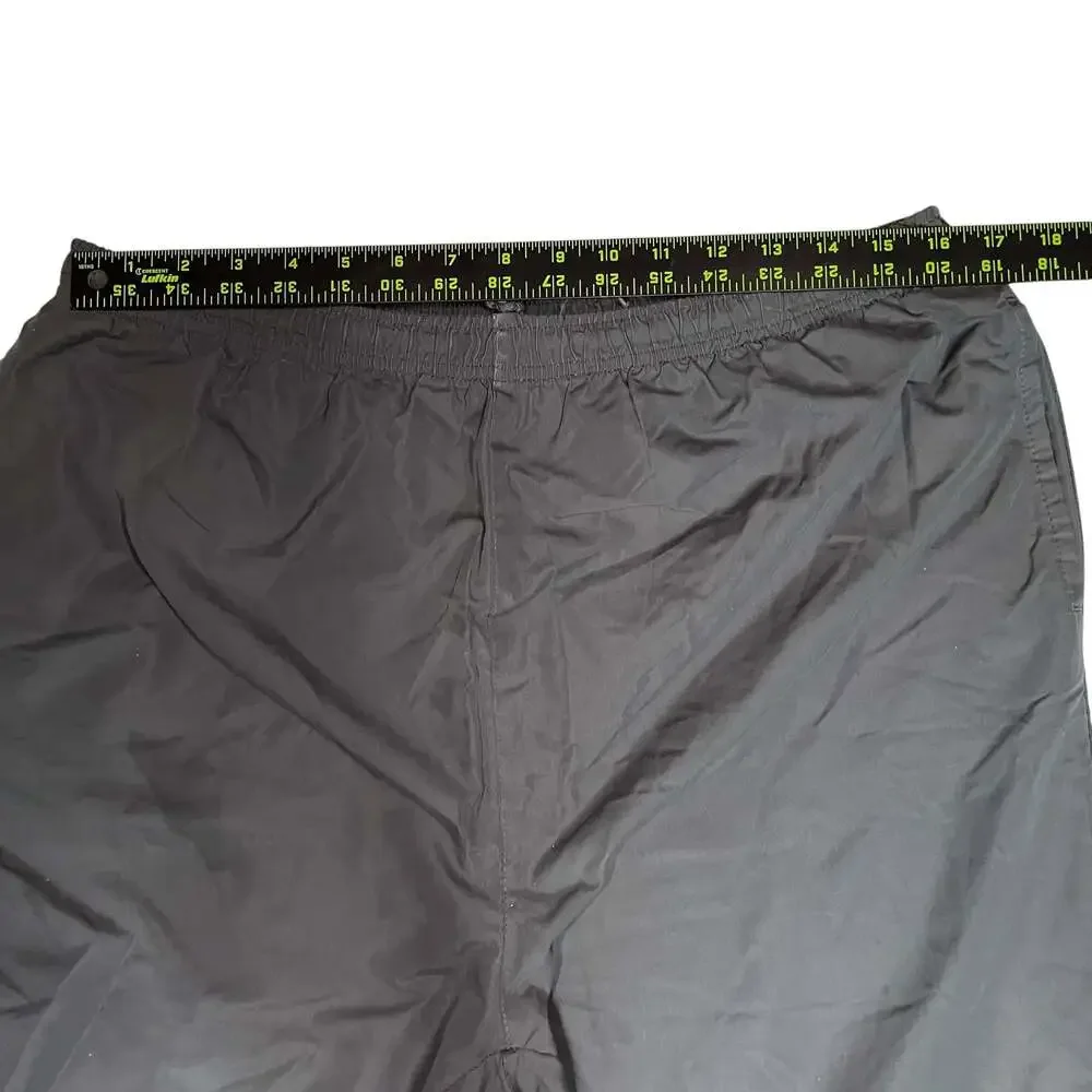 Bold Spirit Black Track Pants XL Lightweight Athletic Joggers